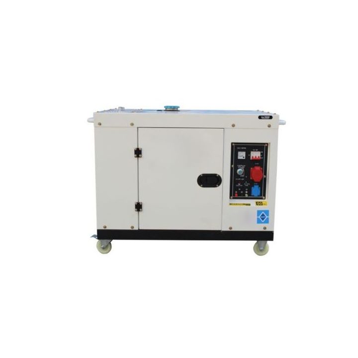 PERKINS : GROUPE ELECTROGENE 10 KVA SILENCIEUX A PUISSANCE DIESEL - BLANC