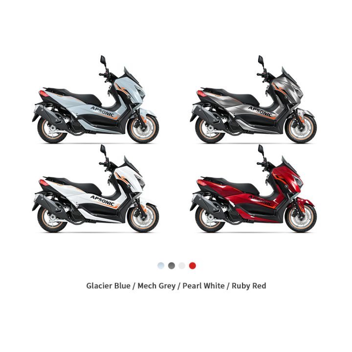 APSONIC AP150T – Scooter 150 cm³ sportif, puissant et confortable