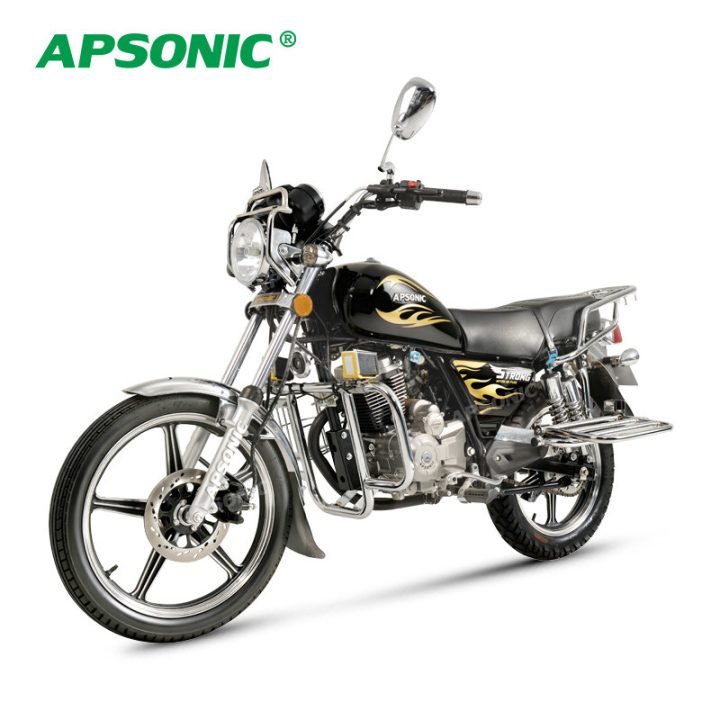 APSONIC AP125-19 PLUS STRONG – 4 amortisseurs, moteur 180 cm³ et charge lourde